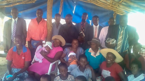 a group of people keeping the Feast of Tabernacles