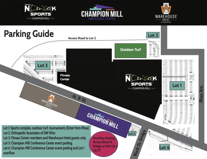 Spooky Nooks Parking Map